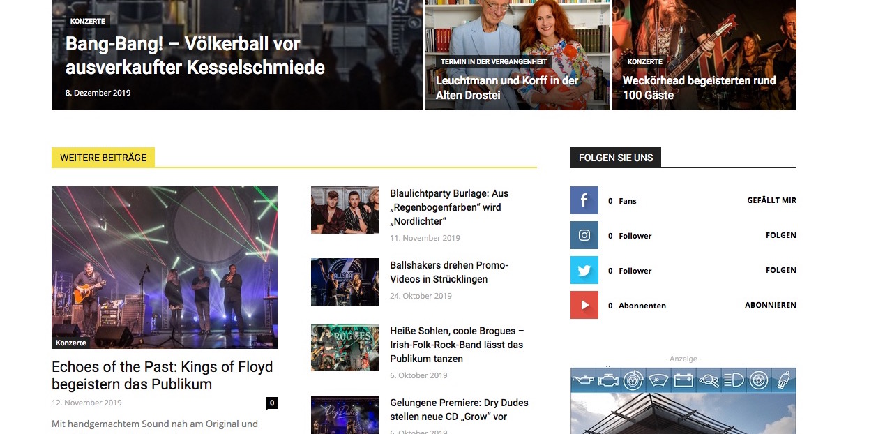 Screenshot of Social-Counter
